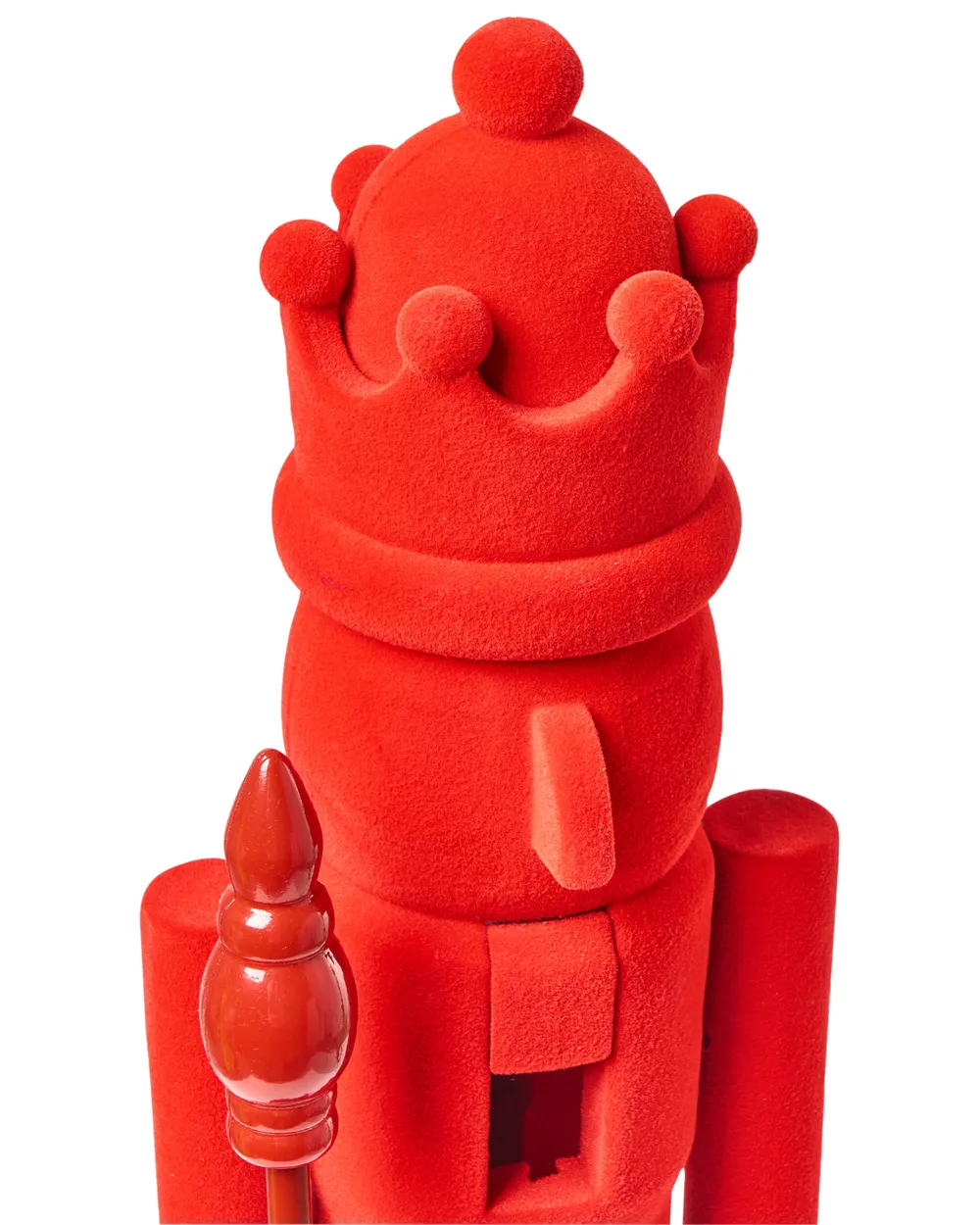 Set med 2 figuriner FLATEY 40 cm Nötknäckare Röd_1009162