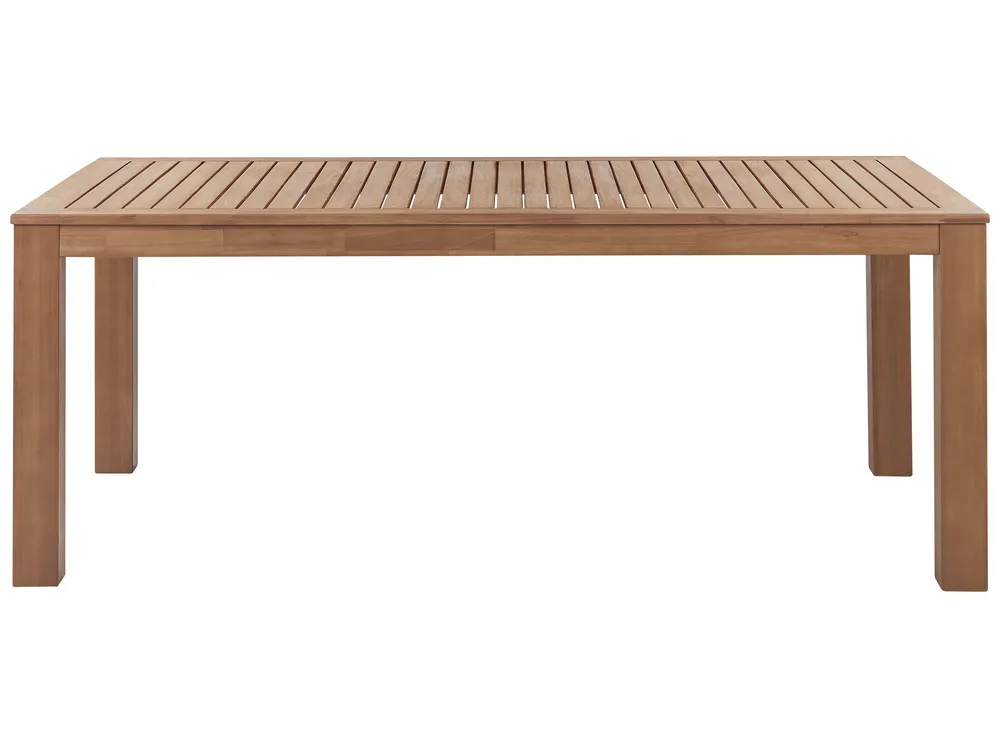 Trädgårdsmatbord MONSANO 190 cm 105 cm Eukalyptusträ Brun_812787