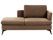 Högervänd schäslong SIEVOZ Brun_978698