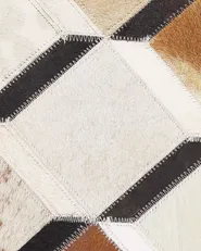 Rug SERINOVA Brown 140 x 200 cm Leather_780615