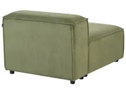 Modular Corner Sofa 4 Seater ARDAL Corduroy Green Right Hand_947385