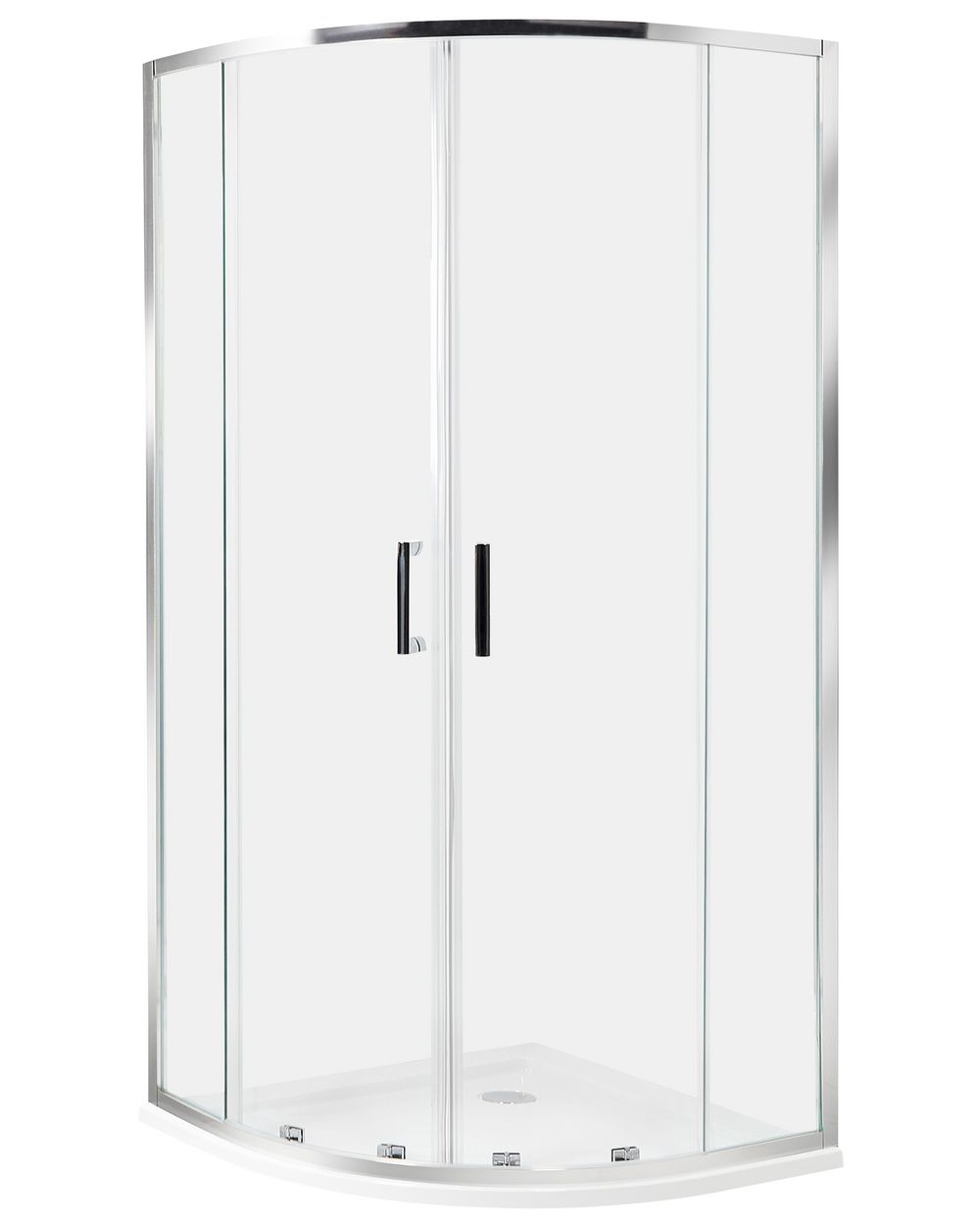 Suihkunurkka JUKATAN 90 x 90 x 185 cm Hopea
