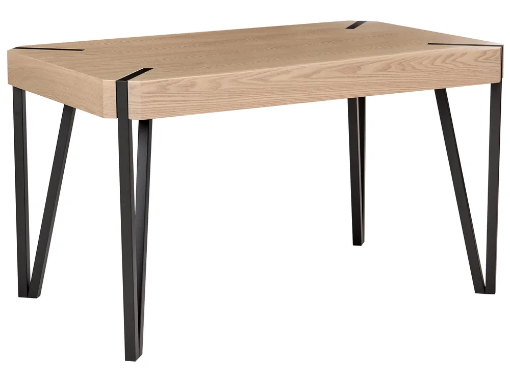 Spisebord CAMBELL Gråbrun 130 cm 80 cm