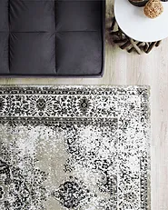 Rug ALMUS Taupe 140 x 200 cm Cotton_1157002