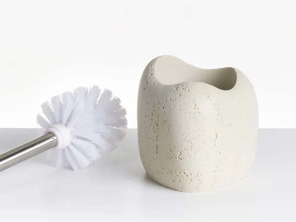 Set med badrumstillbehör i 5 delar COATA Ljusbeige_996462