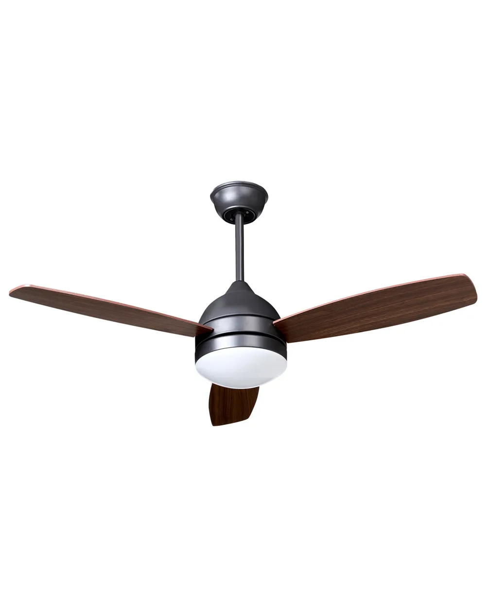 Ceiling Fan with Light MANSALA with Remote LED Dark Brown