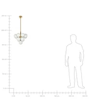 Pendant Lamp BIRRIE Metal Brass_868532