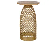 Side Table WAIHI Mango Wood Brown_854373