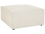 Ottoman LEMVIG Corduroy Light Beige_873076