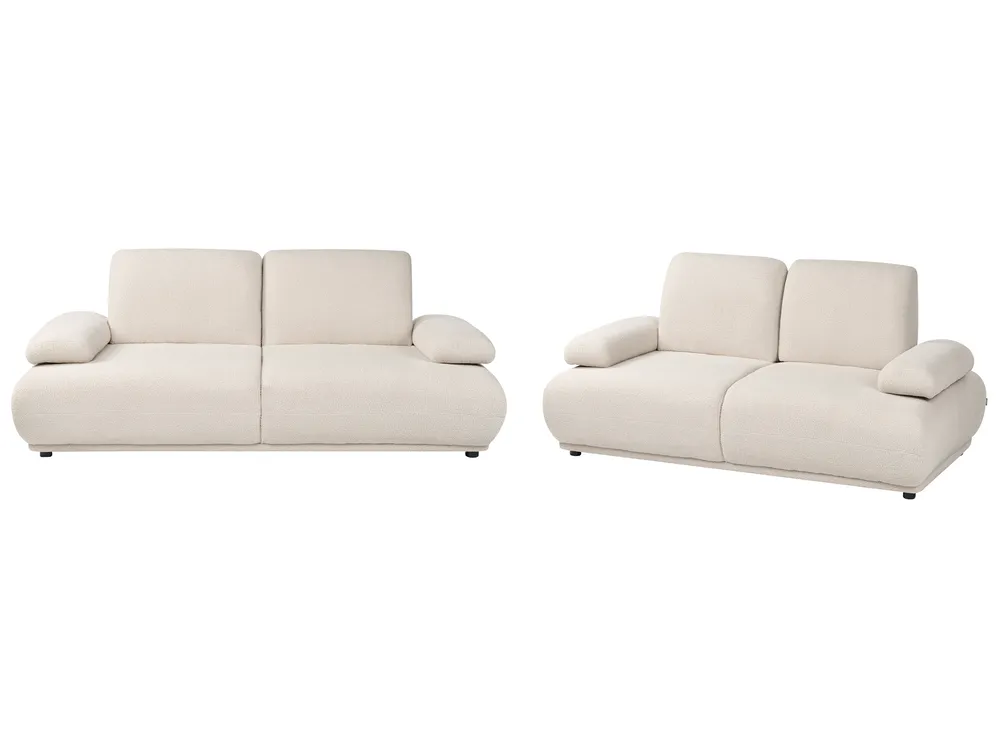 Soffgrupp 5-sits NACKA Bouclé Beige_1056857