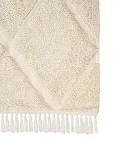 Kids Rug XELDEM  Light Beige 140 x 200 cm Cotton_1135420
