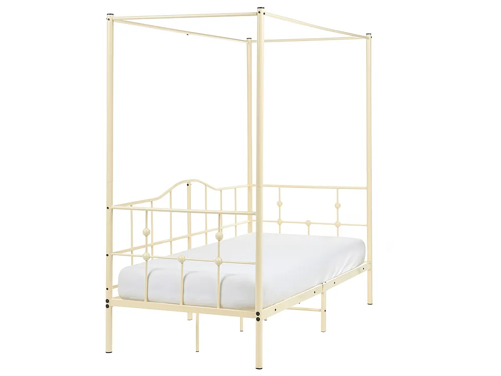 Pylvässänky Metalli ARTONNE 90 x 200 cm Beige_1146451