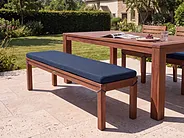 Sittdyna för bänk TUSCANIA 157 x 34 cm Blå_1133382