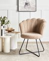Fåtölj LOVELOCK Bouclé Beige