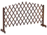 Garden Trellis PAVAROLO Extendable Dark Brown_1041529