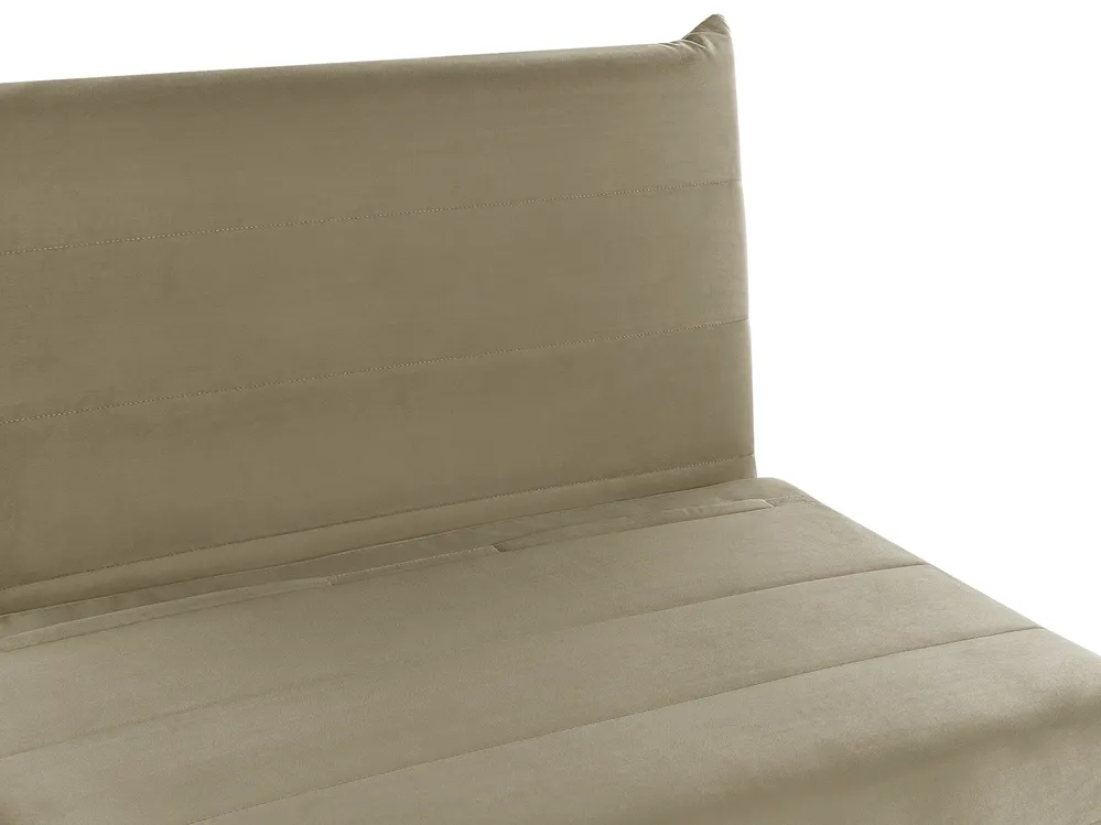 Single Sofa Bed SETTEN Velvet Olive Green_875003