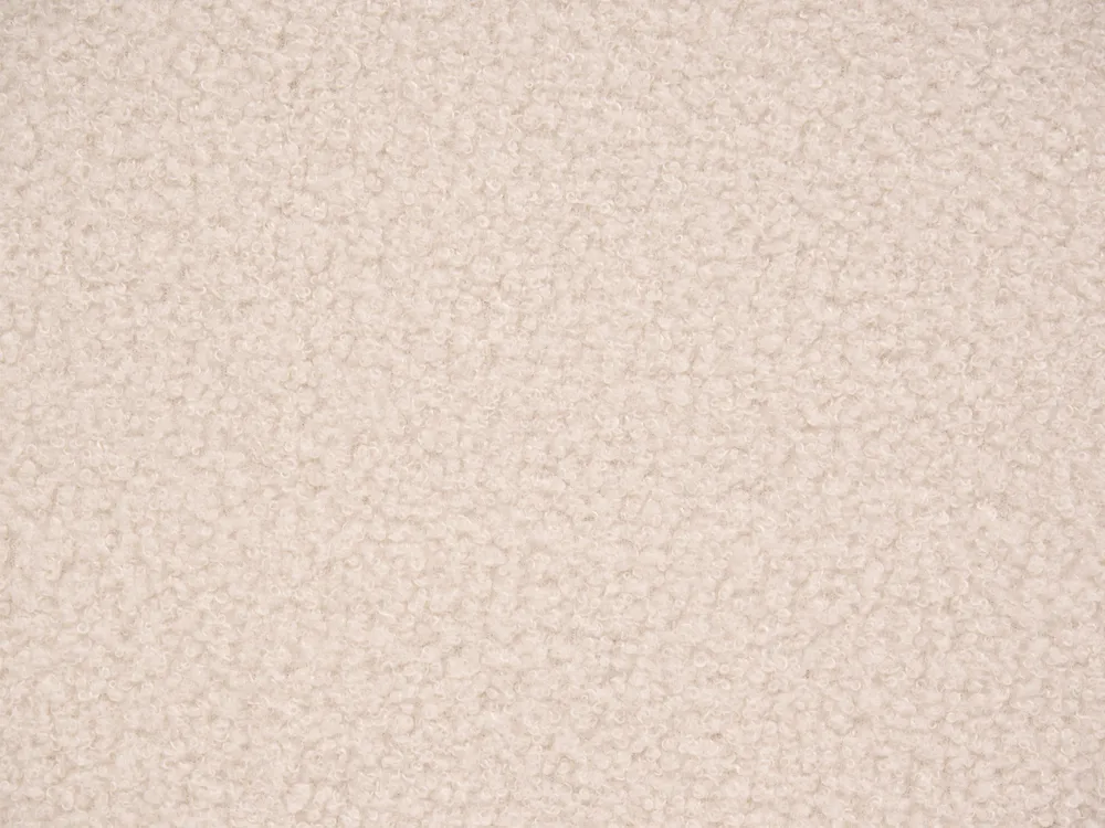 Utdragbar säng Bouclé GASSIN 90 x 200 cm Ljusbeige_1118936