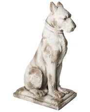 Trädgårdsstaty CAPALBIO Hund Beige_1054968