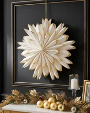 Christmas Decoration SVEDAN 60 cm Star Off-White_1031646