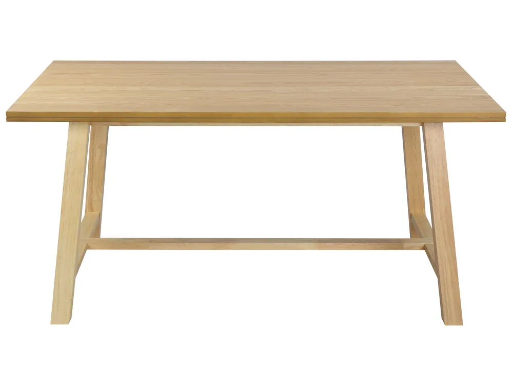 Matbord BARNES Naturlig askfanér 160 cm 90 cm_897128