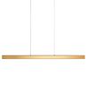 LED Pendant Lamp ARENAS with Remote Gold
