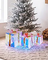 Christmas Decoration LED CAPELLA 15/20/25 cm Christmas Gifts Multicolour_1187943