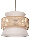 Riippuvalaisin LUYANO rottinki Beige