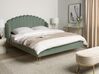 Bed Velvet AMBILLOU 160 x 200 cm (EU King Size) Green