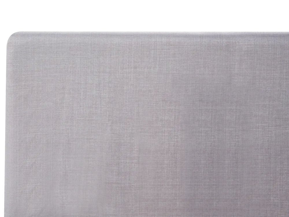 Bed Frame Cover FITOU 120 x 200 cm Light Grey_1015275
