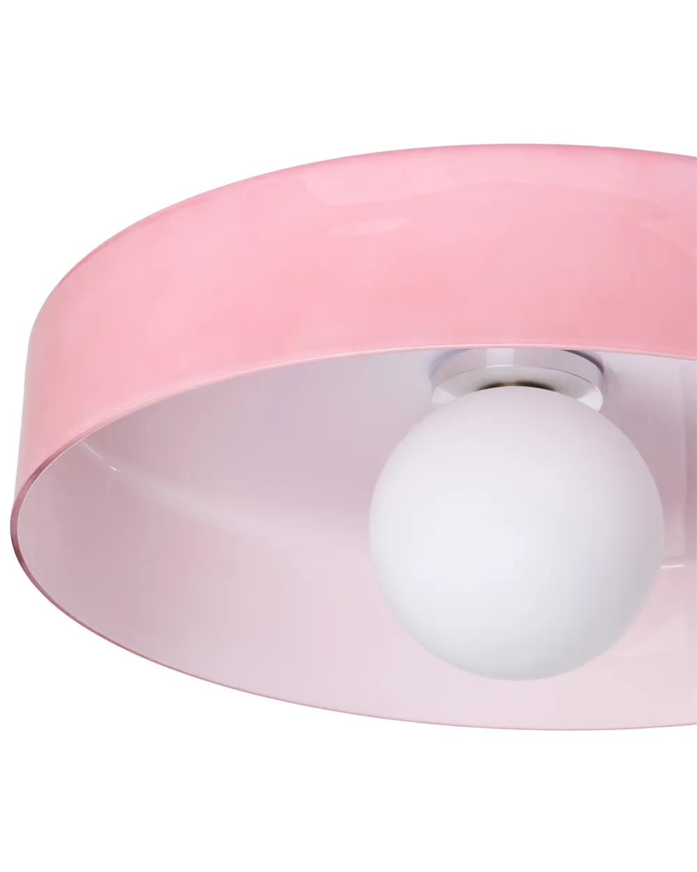 Ceiling Lamp LUGUSE Glass Pink_1074940
