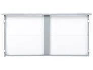 Set of 2 Bed Storage Drawers Pine Wood CRONAT Grey_964248