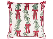 Set of 3 Decorative Cushions XAVIA 30 x 50 cm 45 x 45 cm White Christmas Motif_1164608