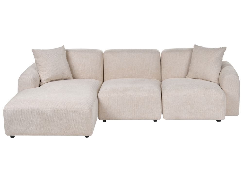 Moduulikulmasohva HEDE Kangas Vaaleanbeige Oikea