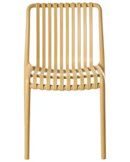 Set med 4 trädgårdsstolar ARICCIA Senapsgul_1051447