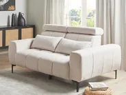 Sohva 2-istuttava VEGAMO Kangas Vaaleanbeige_924883