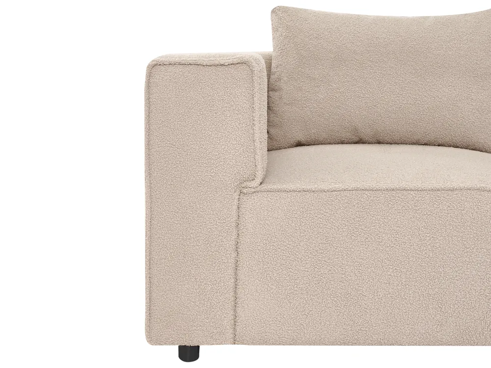 Modular Sofa 2 Seater AXEBO Boucle Beige_1076052