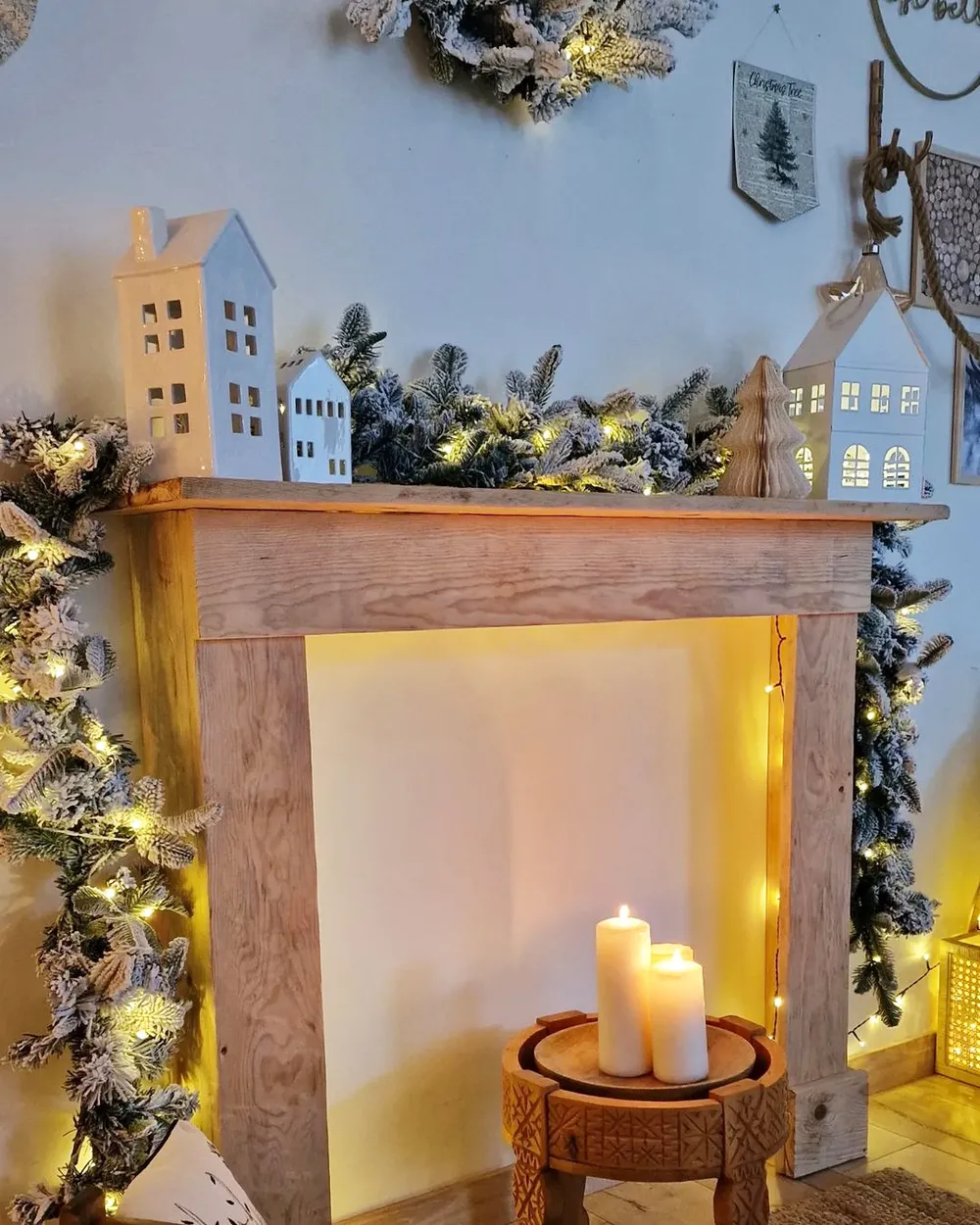 Jouluköynnös luminen LED-valo SUNDO 270 cm Valkoinen_846717