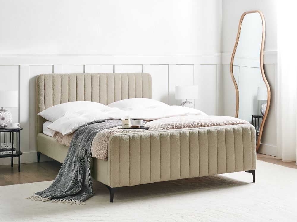 Seng Bouclé LUNAN 140 x 200 cm Beige
