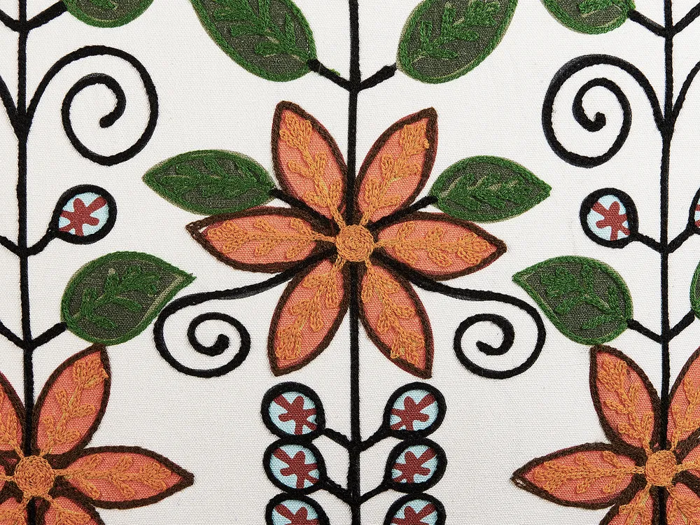 Koristetyyny VELLORE 50 x 50 cm Puuvilla Monivärinen Kukkakuvio_829445