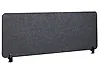 Työpöydän väliseinä SPLIT 160 x 50 cm Tummanharmaa