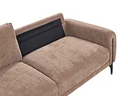 Sofa 3 Seater SKARO Chenille Brown_1156656