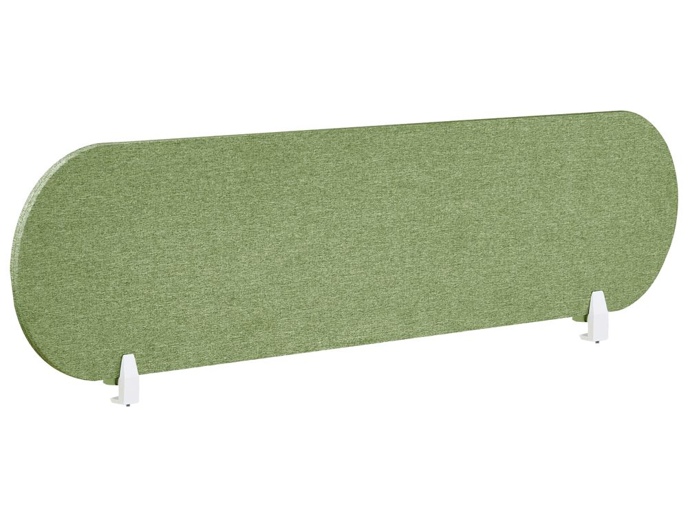 Skiljevägg för skrivbord SPARKY 160 x 40 cm Grön