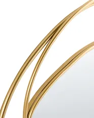 Seinäpeili COURCY 50 cm 54 cm Metalli Kulta_997081