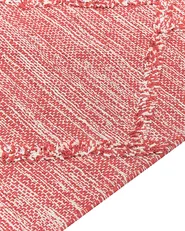 Matta NIGDE Röd 80 x 150 cm Bomull_839466