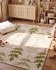 Barnmatta DARMA Beige 160 x 230 cm Bomull_1109459