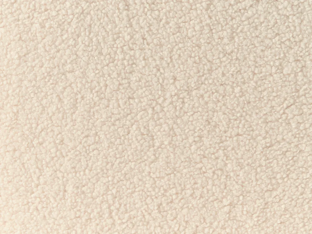 Upholstered Bench TAMRE Boucle Off-White/ Light Brown_985182