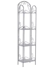Shelving Unit VALDIVIA Metal Grey_827803