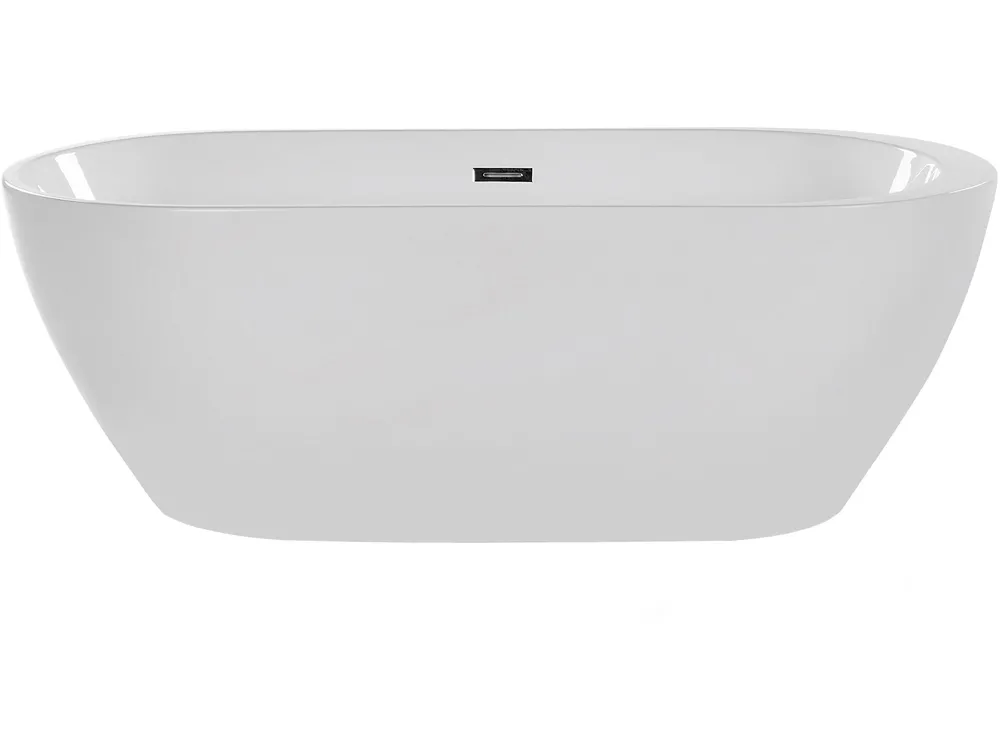 Kylpyamme vapaasti seisova NEVIS 150 x 75 cm Valkoinen_762857