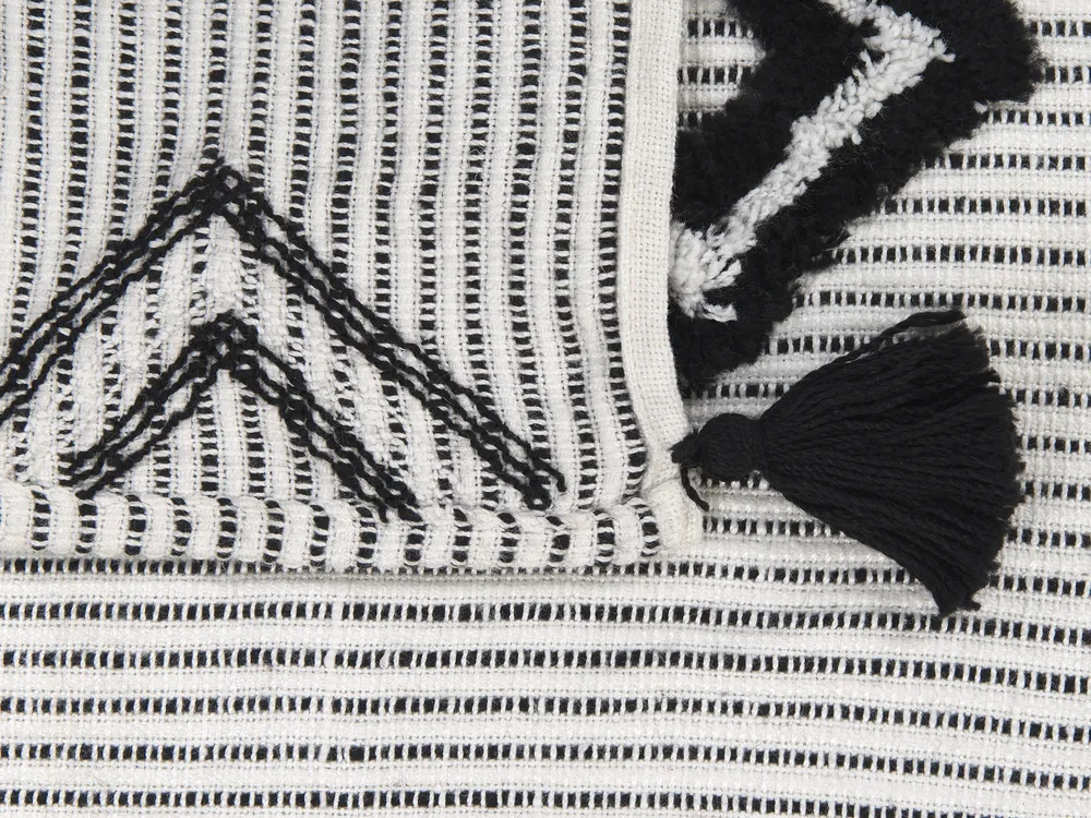 Blanket SAATLI 130 x 150 cm White_864044