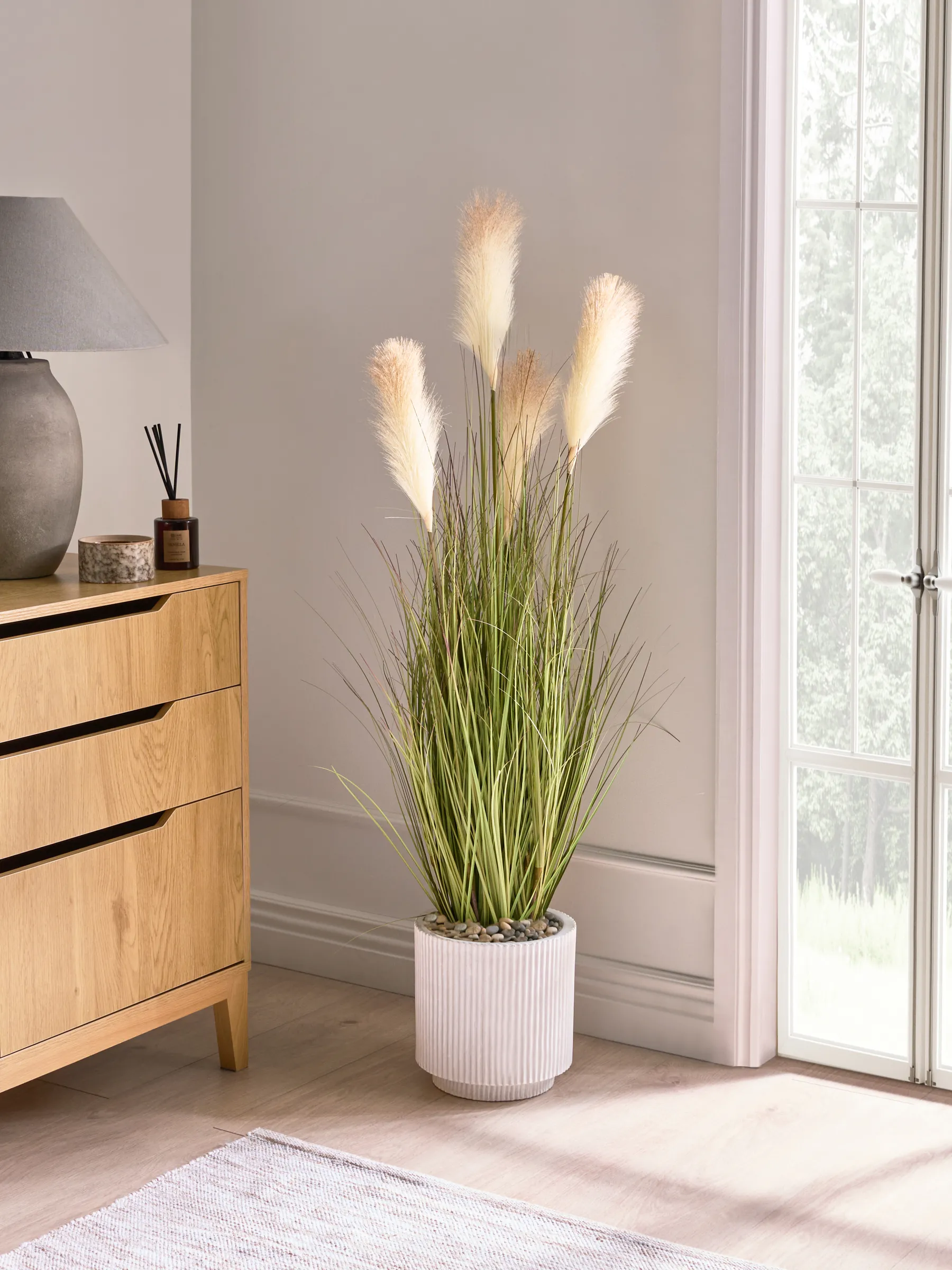 Artificial Plant CORTADERIA GRASS 120 cm Green_1018271